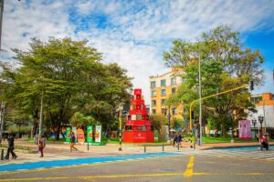 Parque León de Greiff Zona Rosa