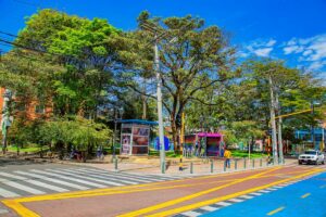 Parque León de Greiff Zona Rosa